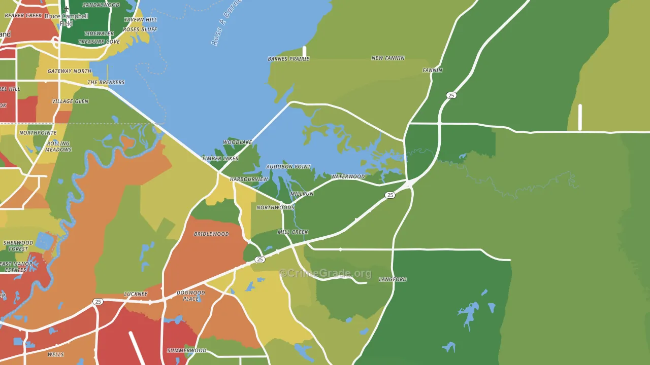 39047, MS Map of Theft Rates