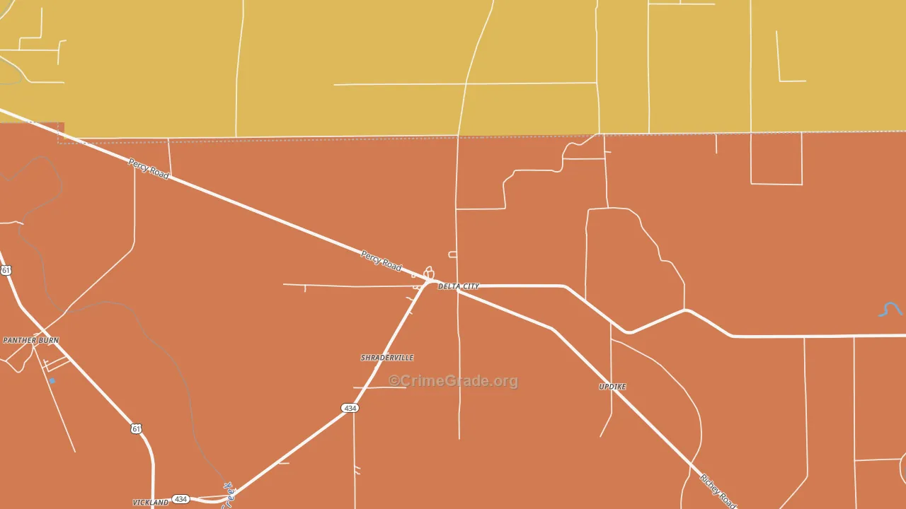 39061, MS Map of Theft Rates