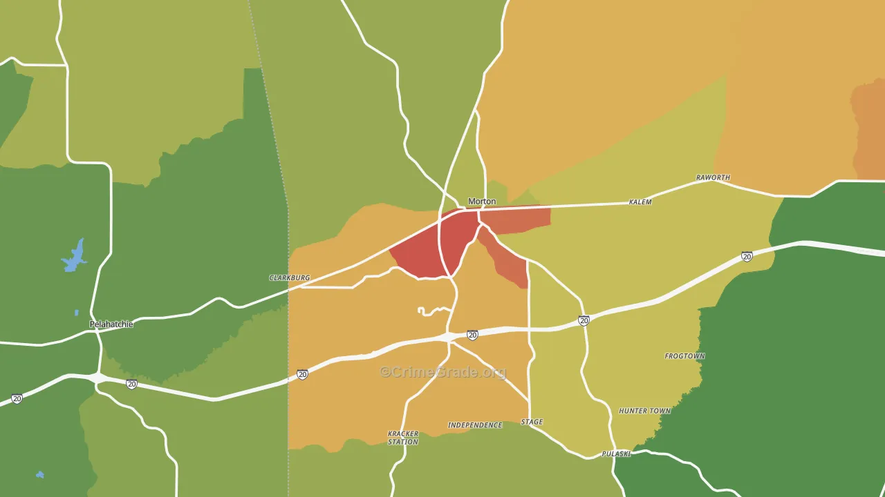 39117, MS Map of Theft Rates