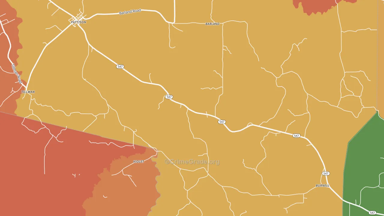 39144, MS Map of Theft Rates