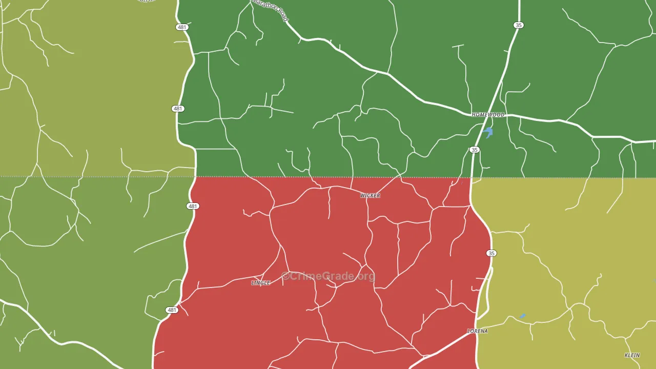 39152, MS Map of Theft Rates