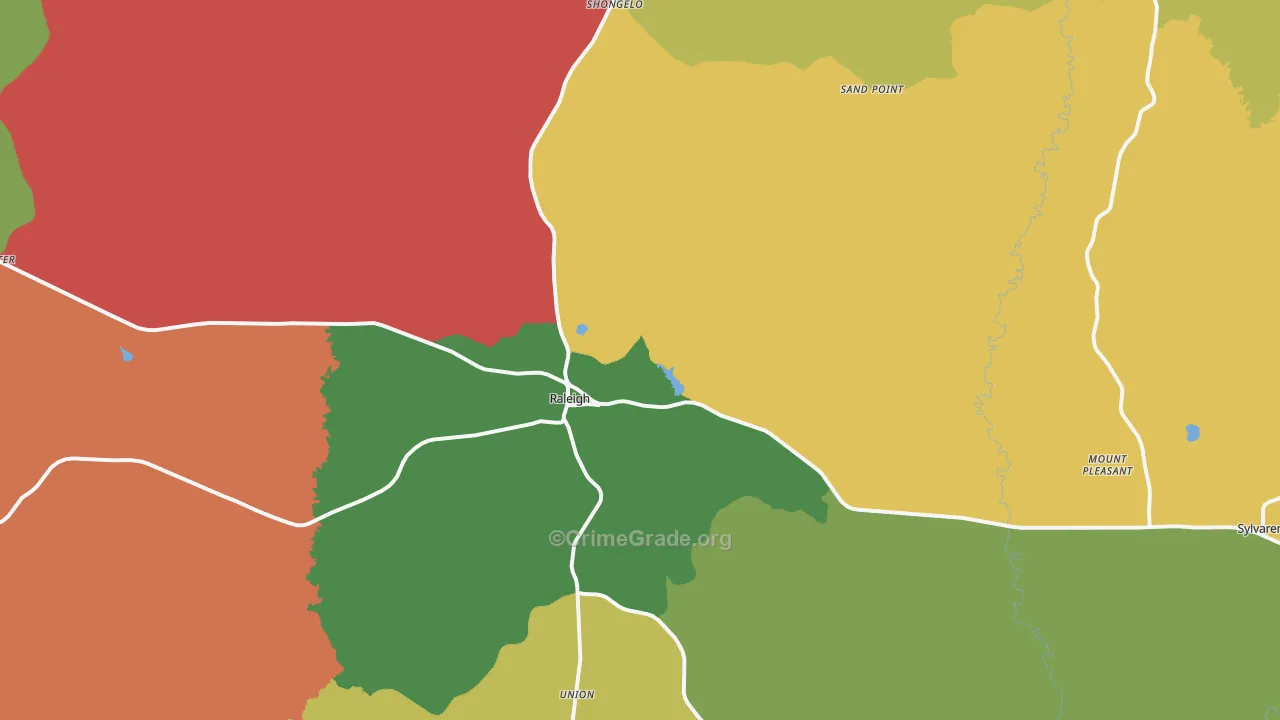 39153, MS Map of Theft Rates