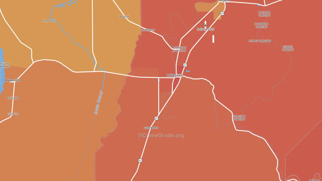 39159, MS Map of Theft Rates