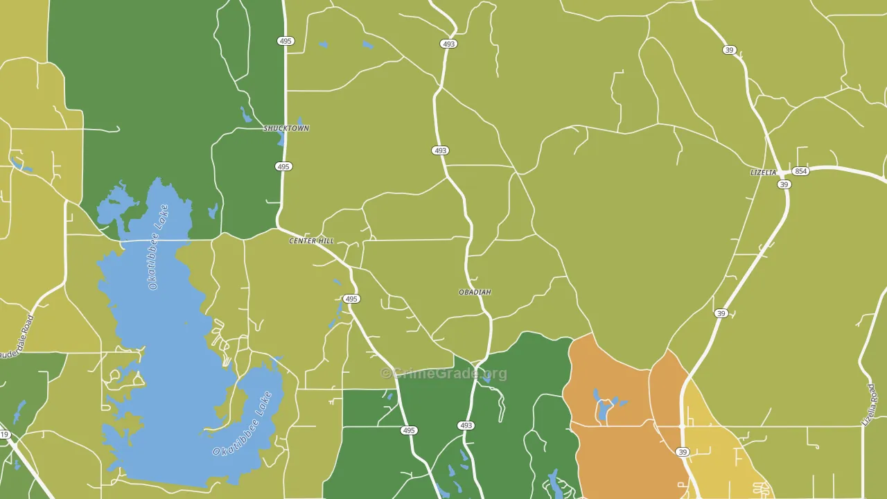 39320, MS Map of Theft Rates