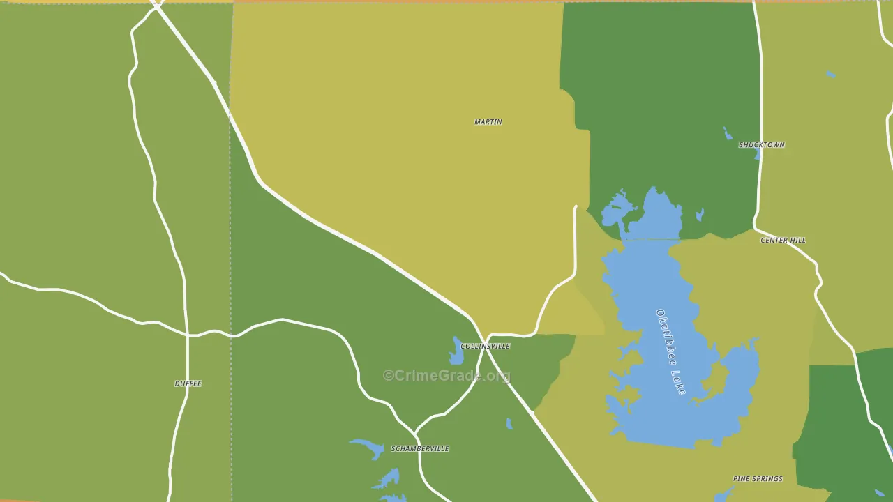 39325, MS Map of Theft Rates