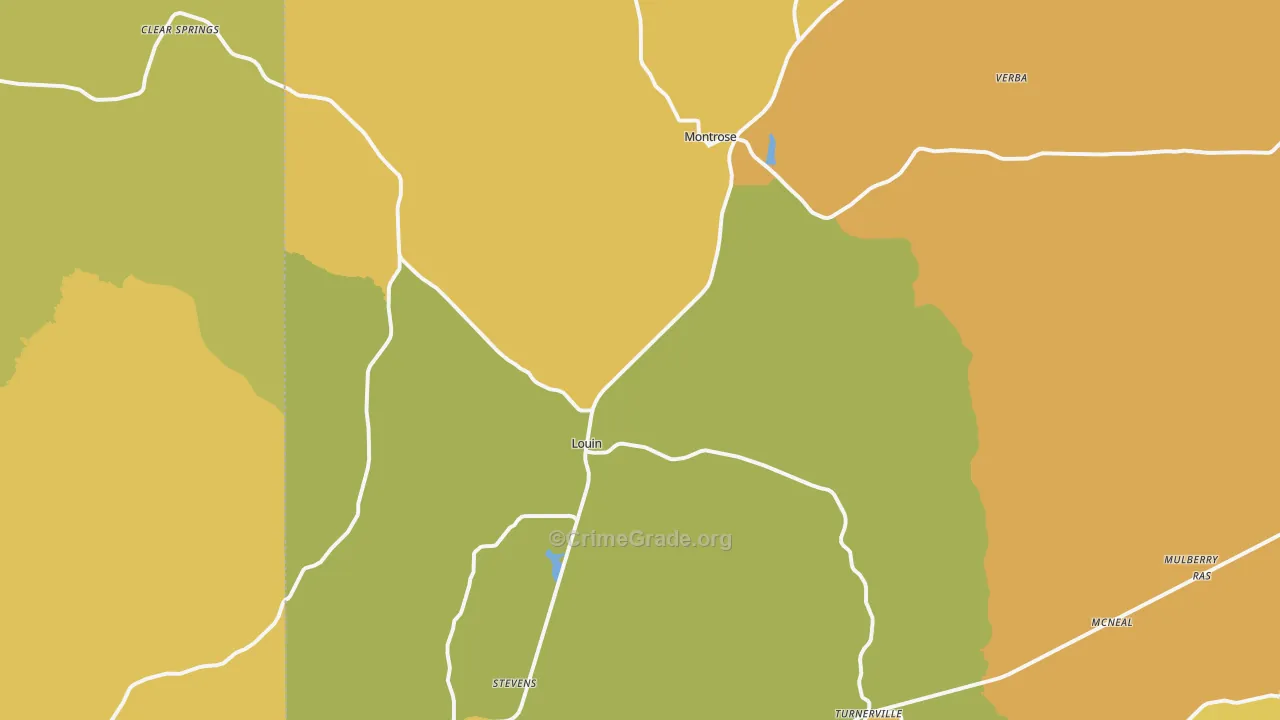 39338, MS Map of Theft Rates