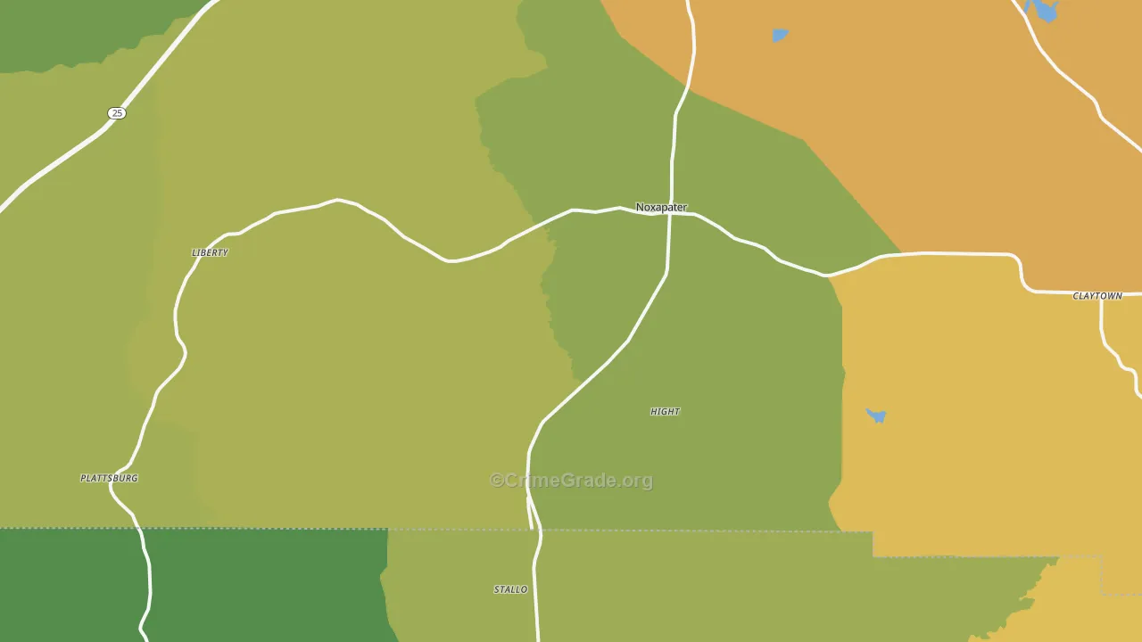 39346, MS Map of Theft Rates