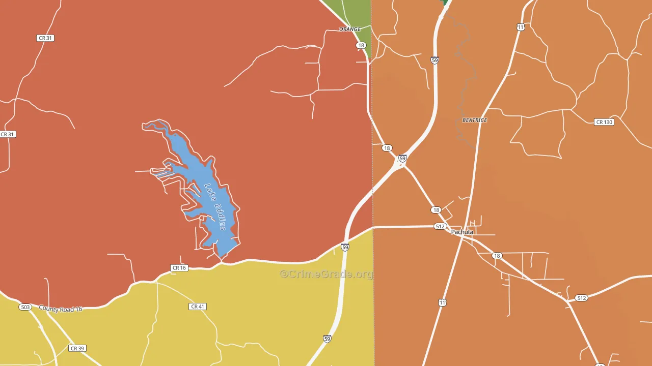 39347, MS Map of Theft Rates
