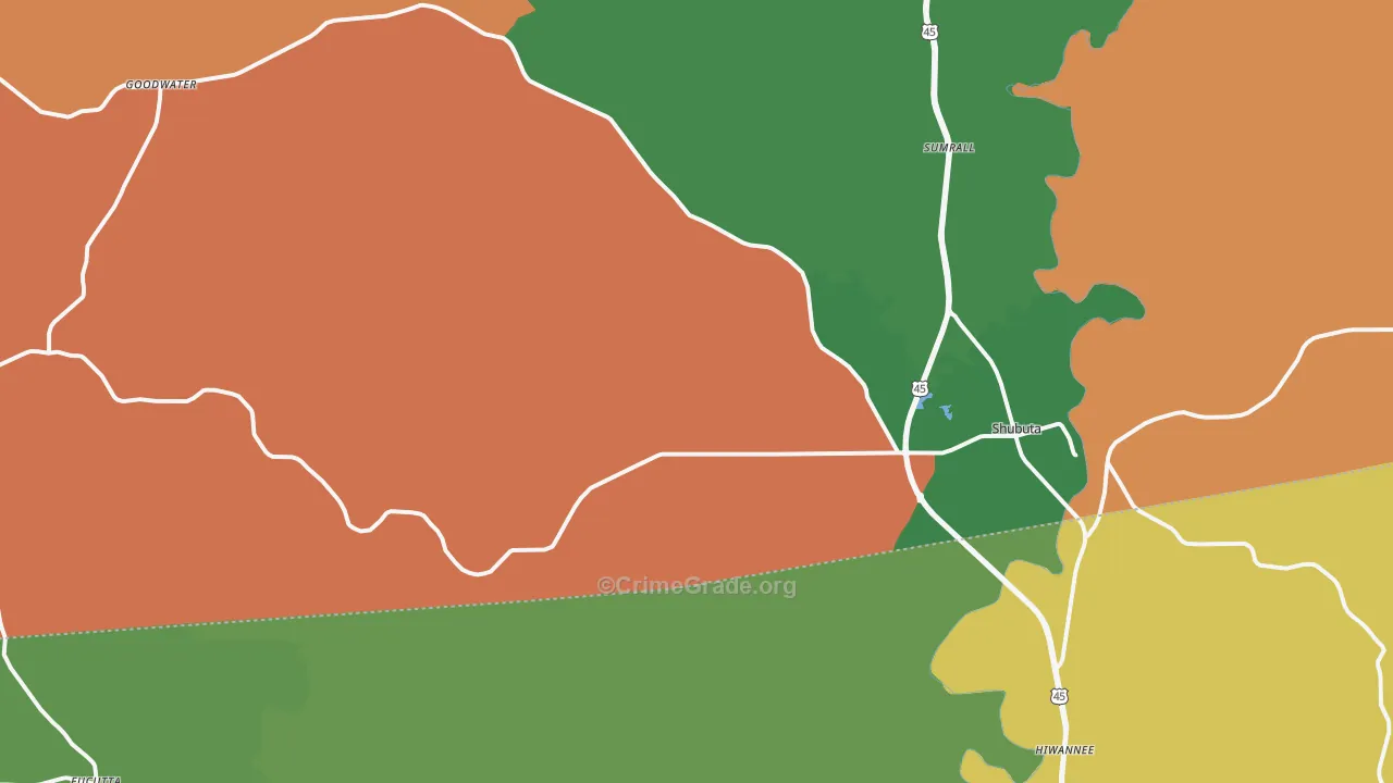 39360, MS Map of Theft Rates