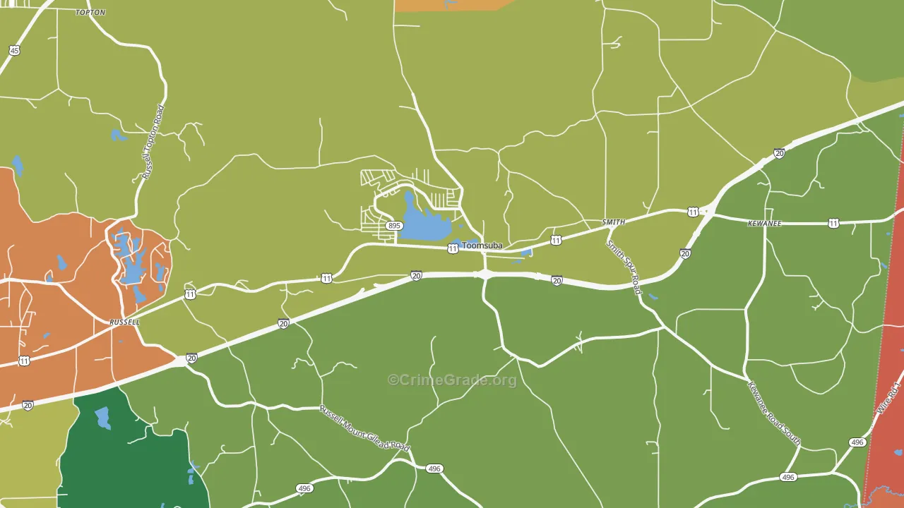 39364, MS Map of Theft Rates