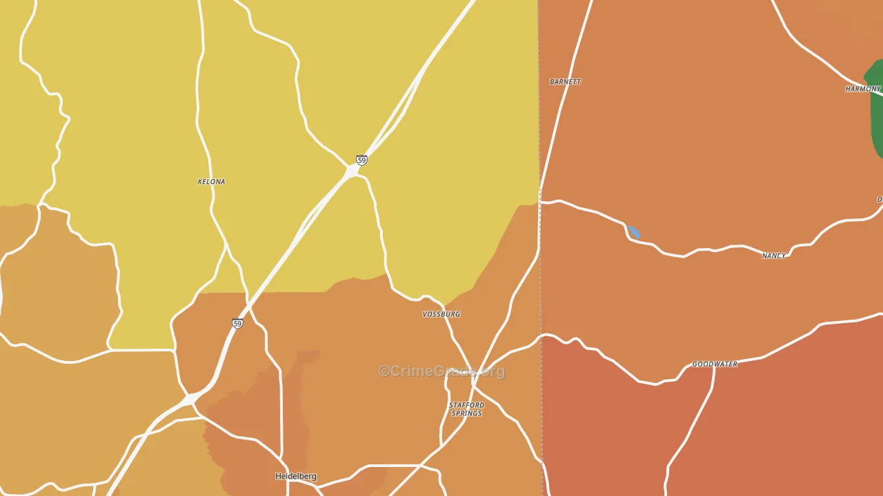39366, MS Map of Theft Rates