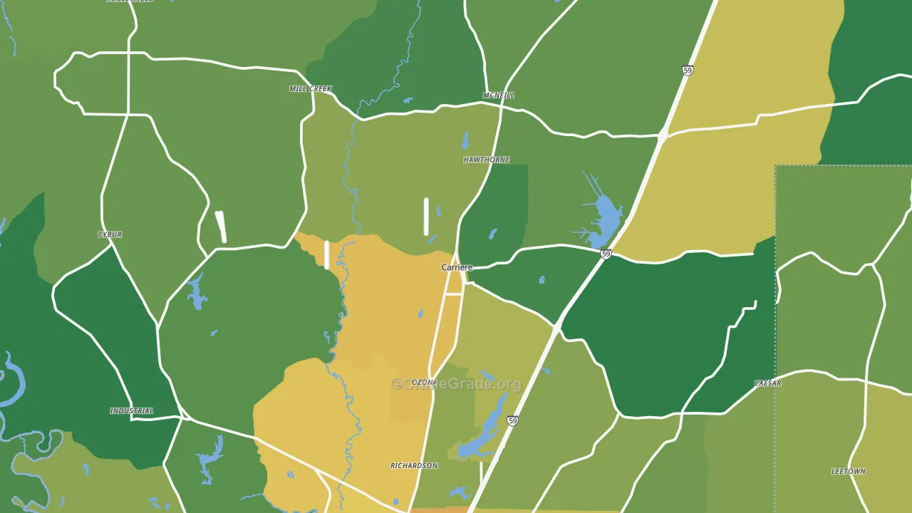 39426, MS Map of Theft Rates