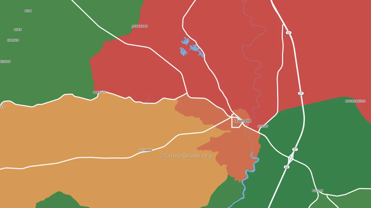 39451, MS Map of Theft Rates