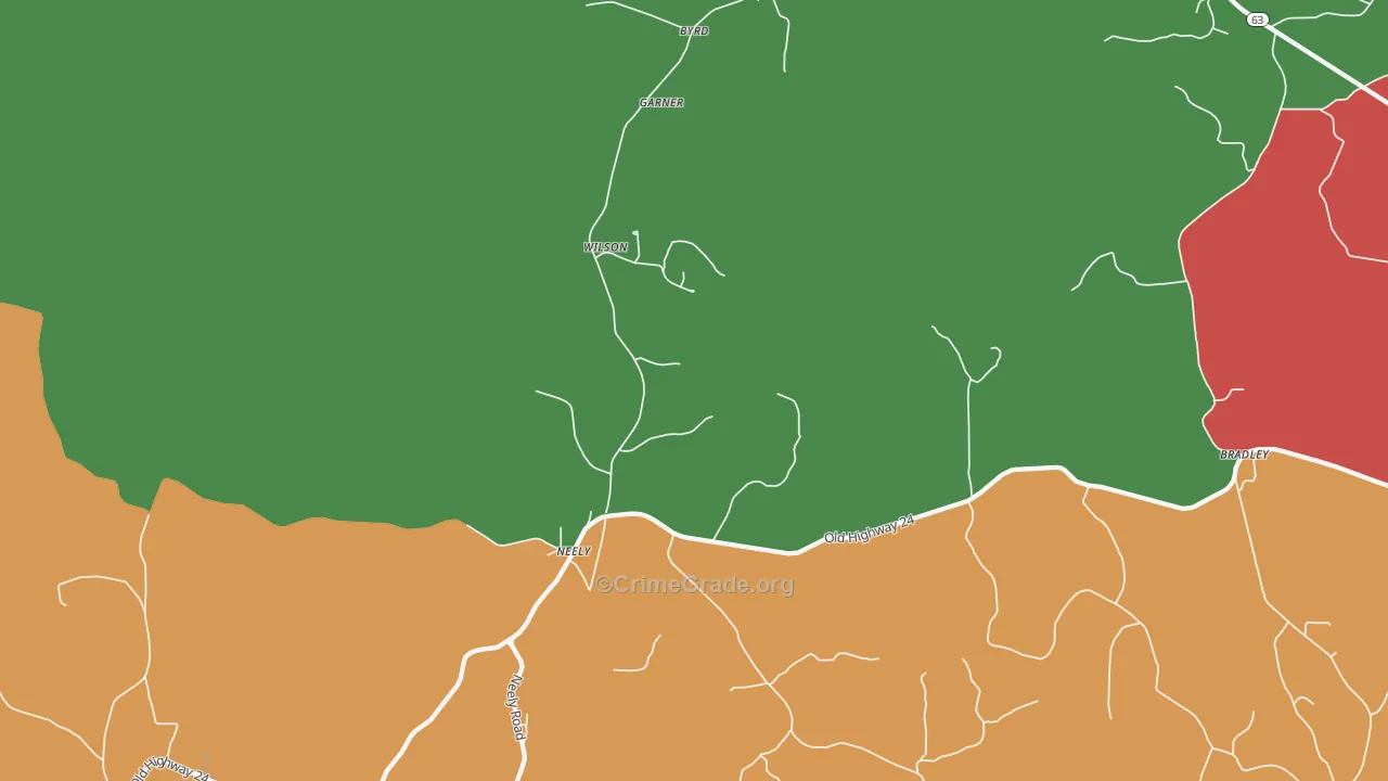 39461, MS Map of Theft Rates