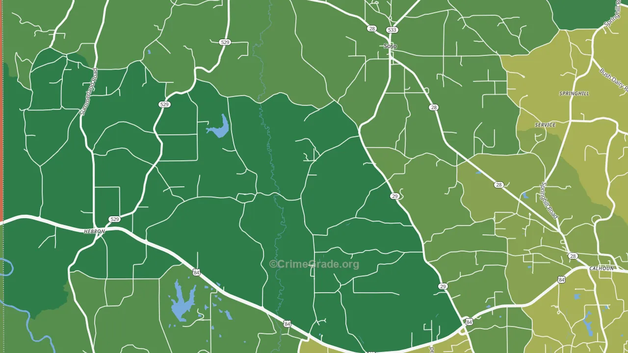 39480, MS Map of Theft Rates