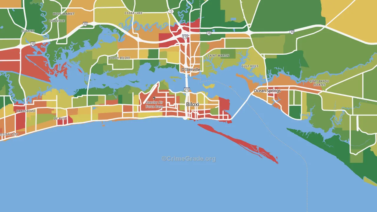 39530, MS Map of Theft Rates