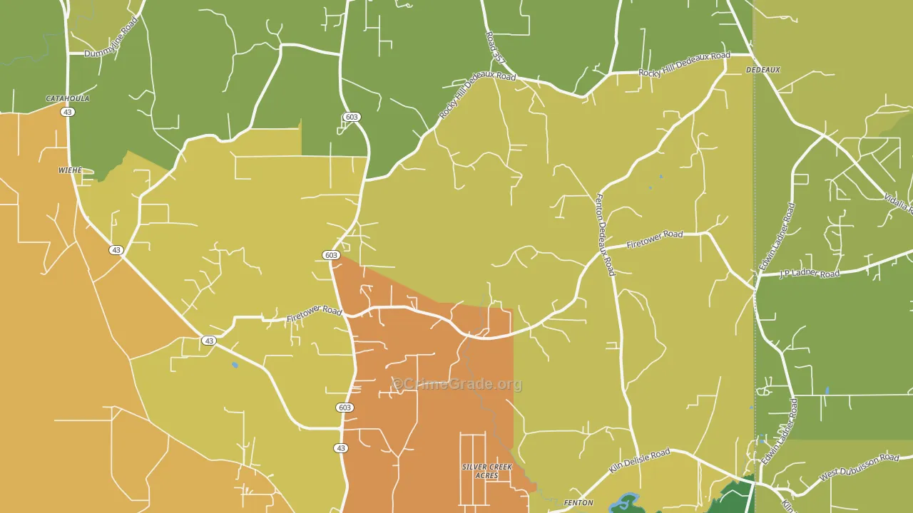 39556, MS Map of Theft Rates
