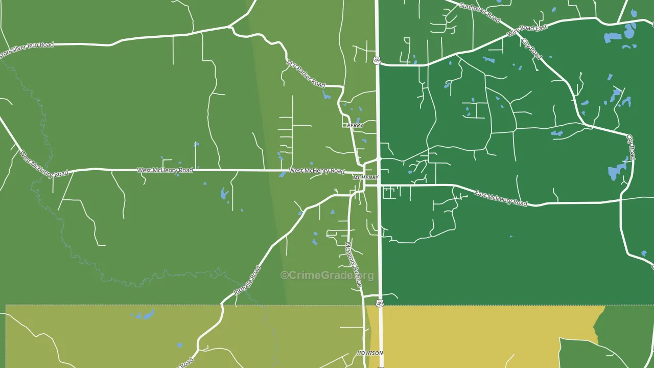 39561, MS Map of Theft Rates
