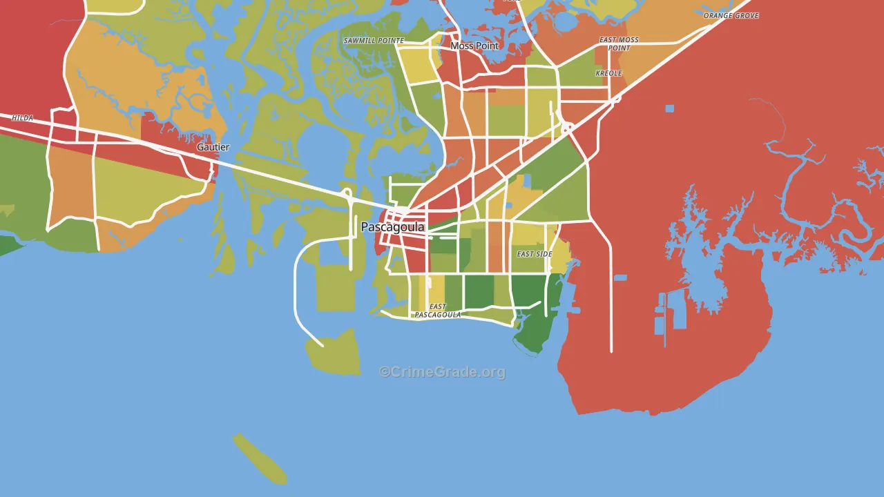 39567, MS Map of Theft Rates