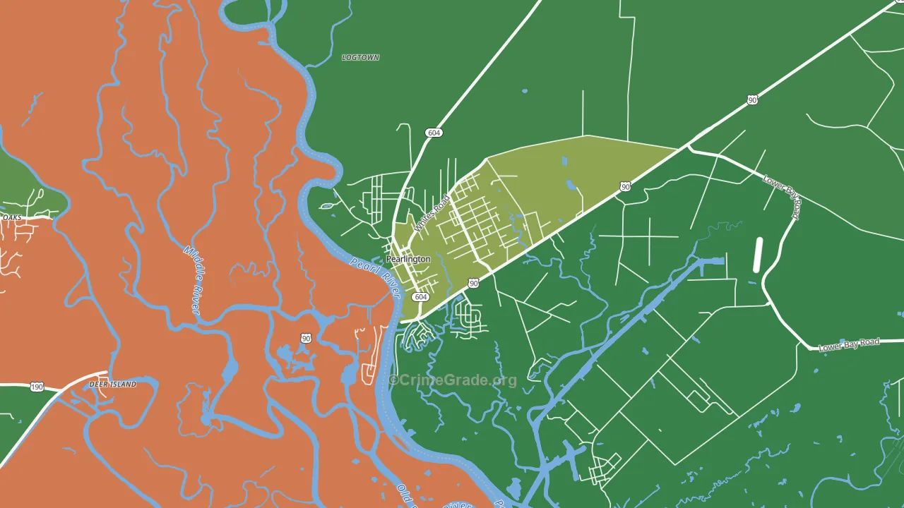 39572, MS Map of Theft Rates