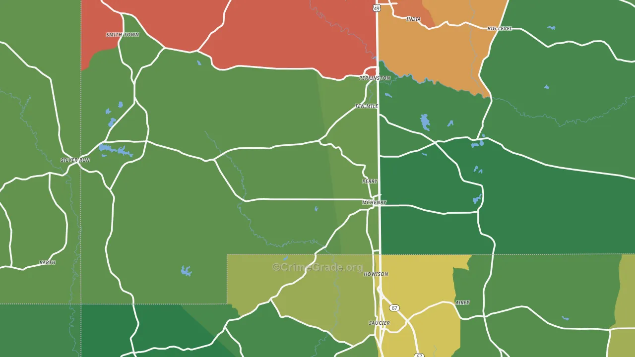 39573, MS Map of Theft Rates