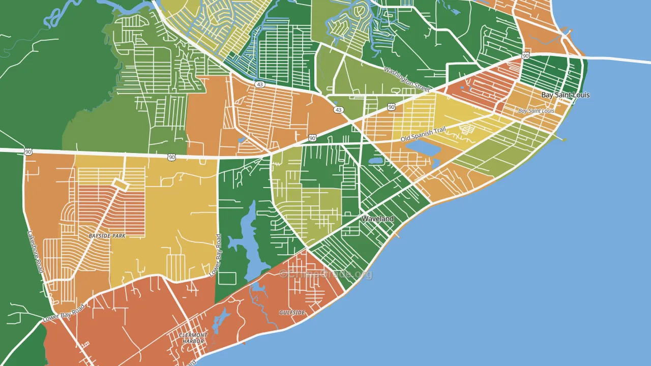 39576, MS Map of Theft Rates