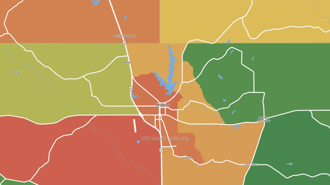 39577, MS Map of Theft Rates