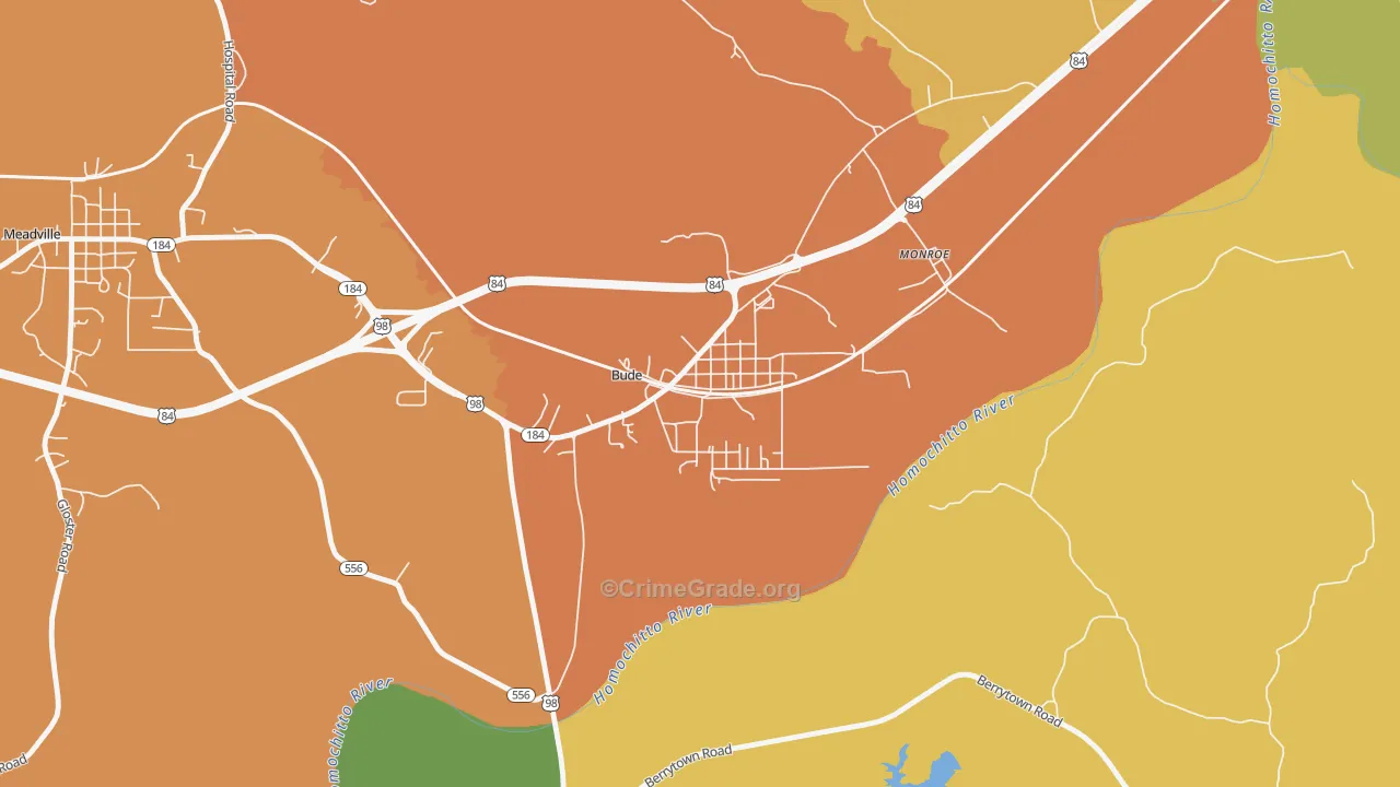 39630, MS Map of Theft Rates