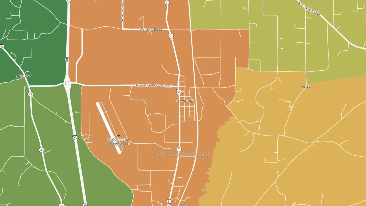 39635, MS Map of Theft Rates