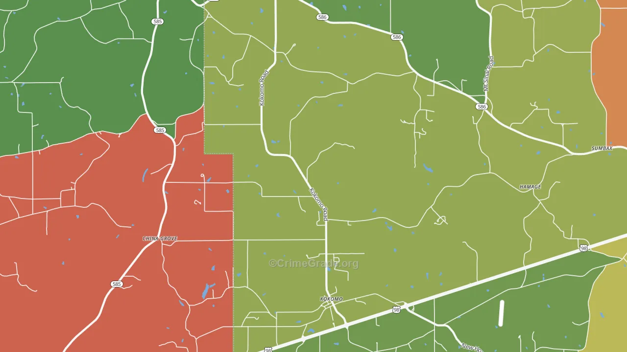 39643, MS Map of Theft Rates