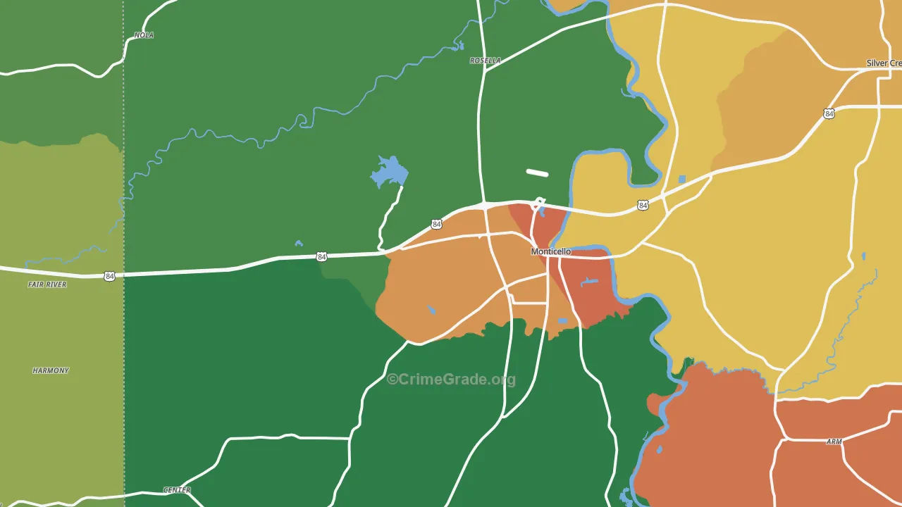 39654, MS Map of Theft Rates
