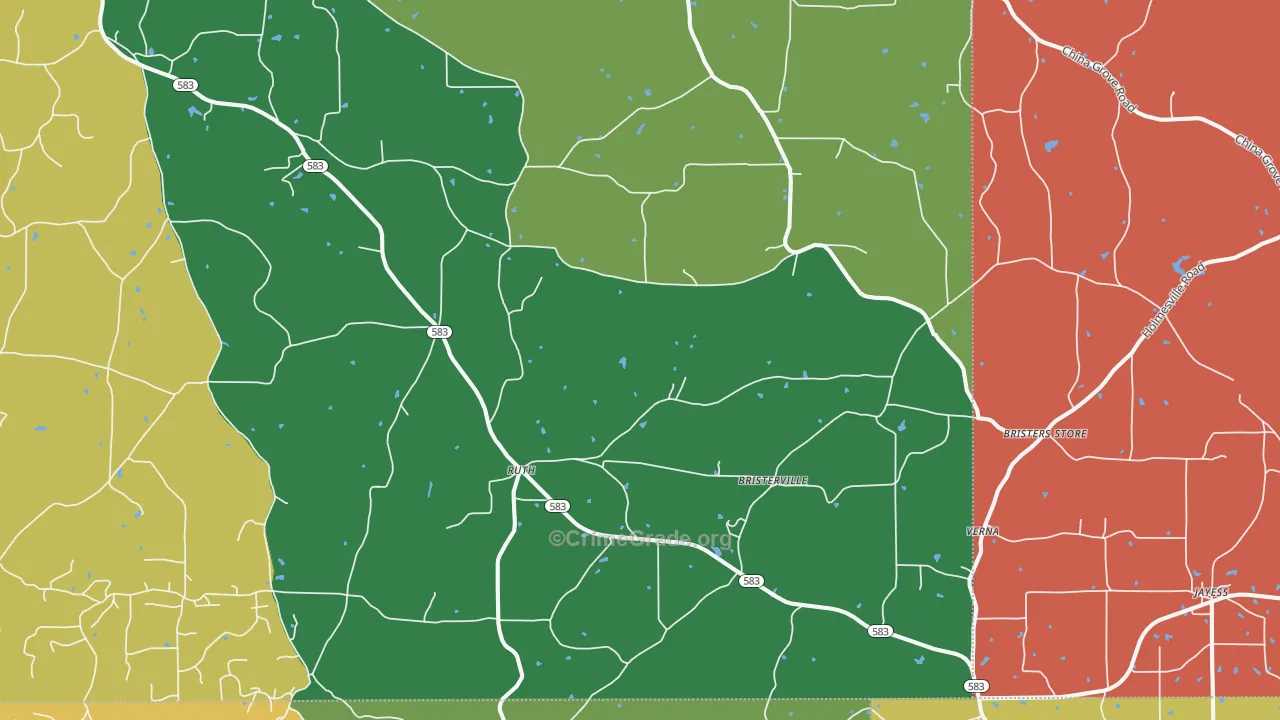 39662, MS Map of Theft Rates