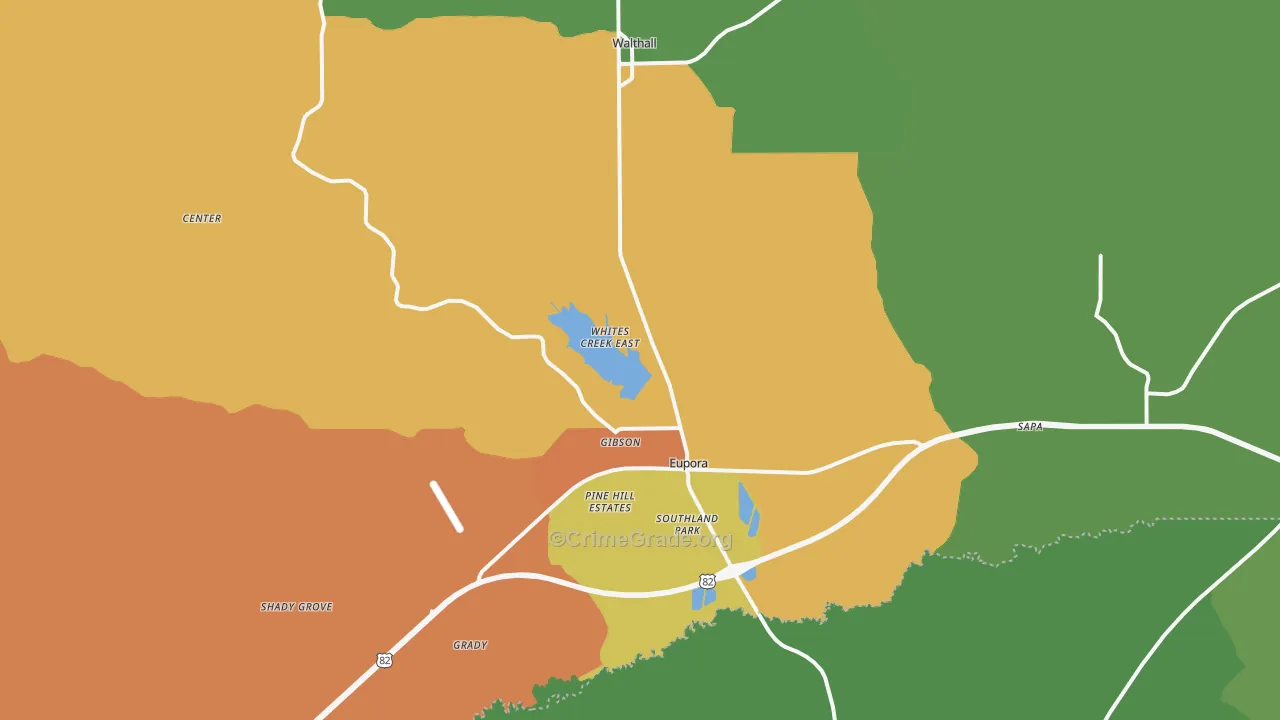 39744, MS Map of Theft Rates