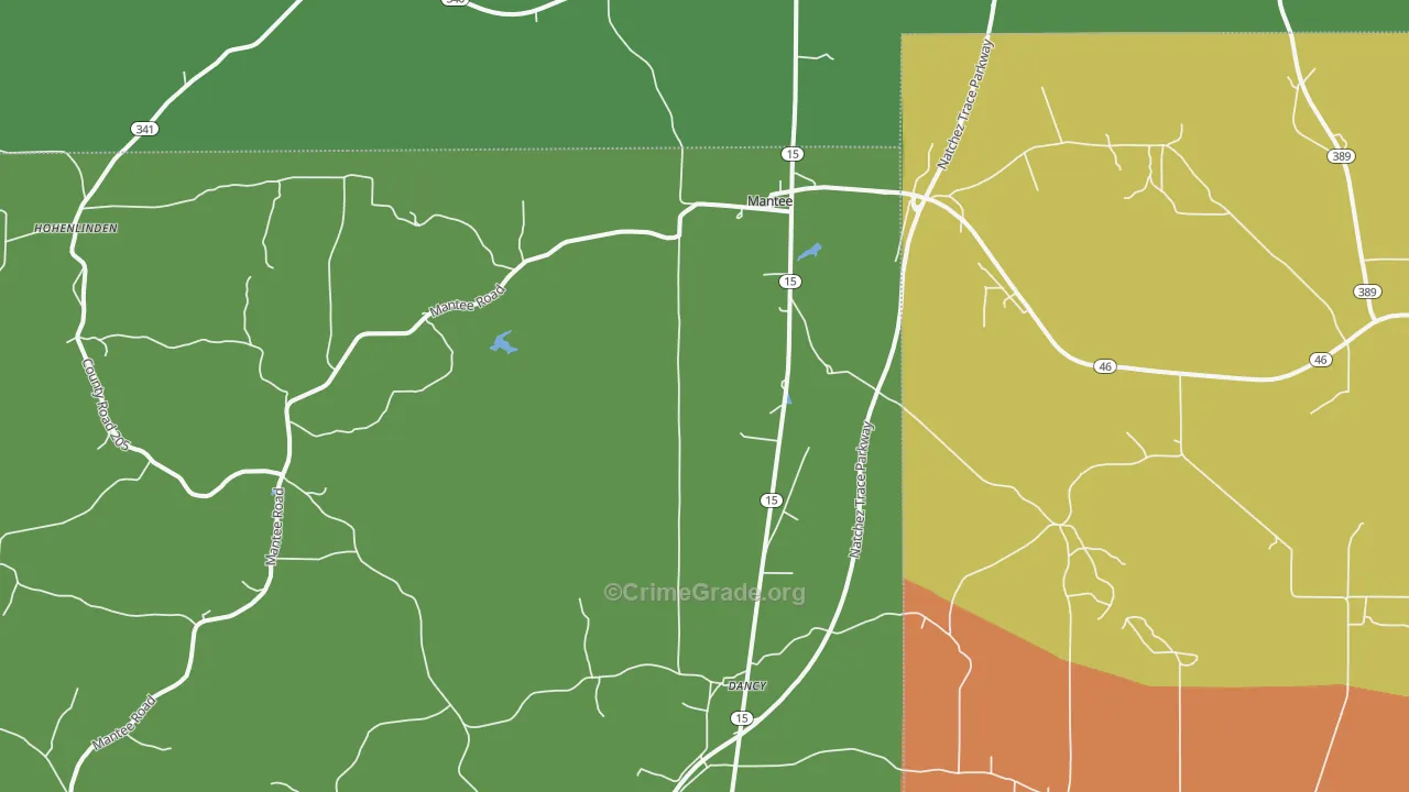 39751, MS Map of Theft Rates