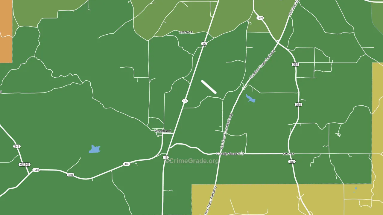 39776, MS Map of Theft Rates