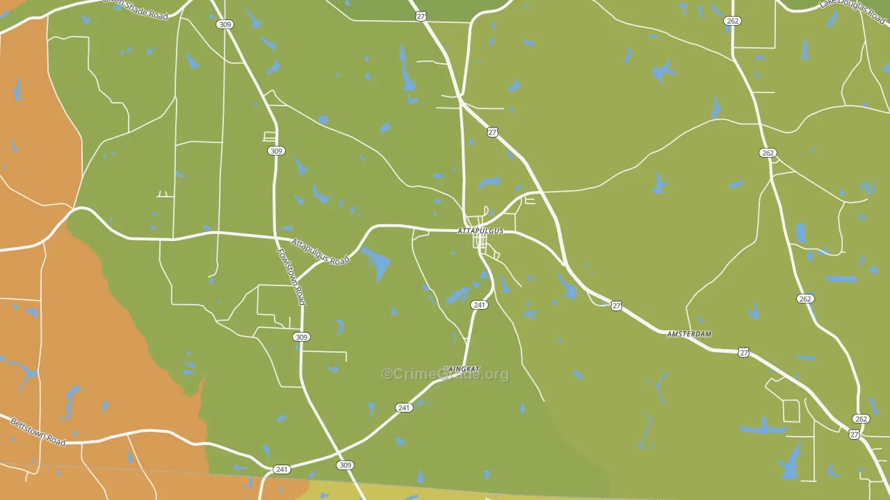 39815, GA Map of Theft Rates