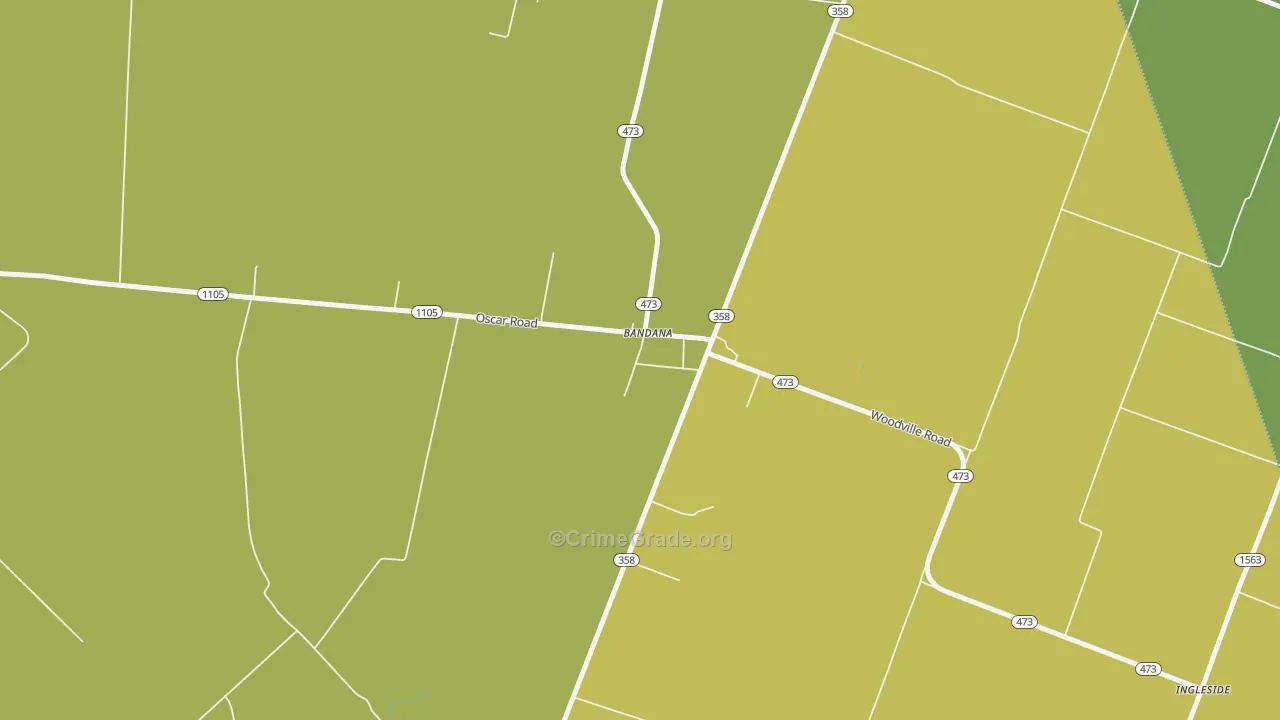 42022, KY Map of Theft Rates