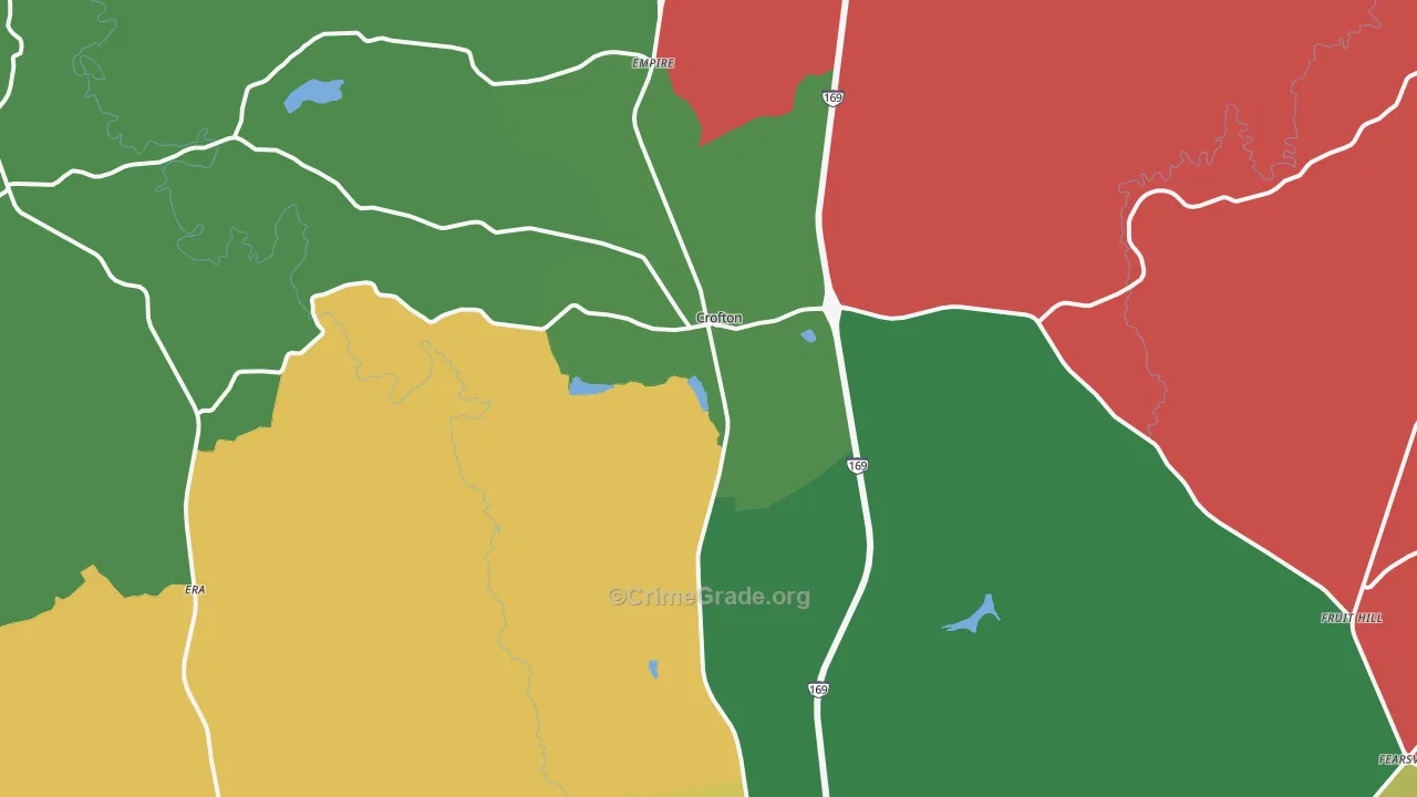 42217, KY Map of Theft Rates
