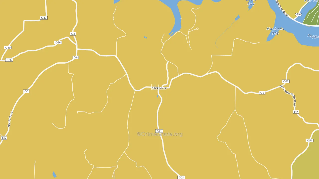 44693, OH Map of Theft Rates