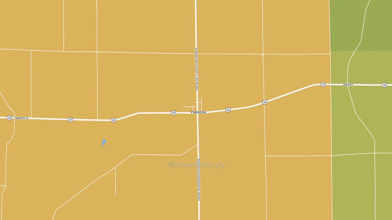 45352, OH Map of Theft Rates