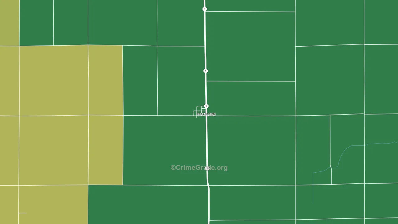 46778, IN Map of Theft Rates