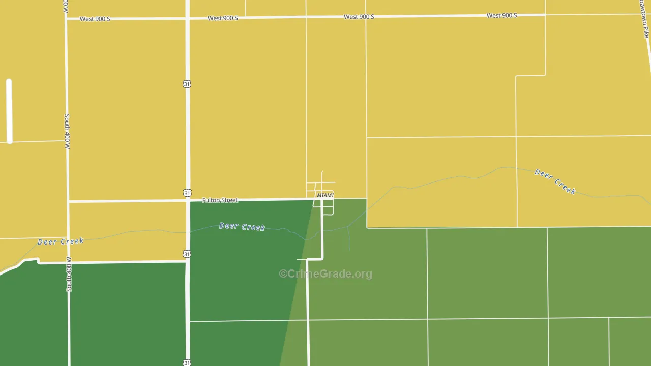 46959, IN Map of Theft Rates