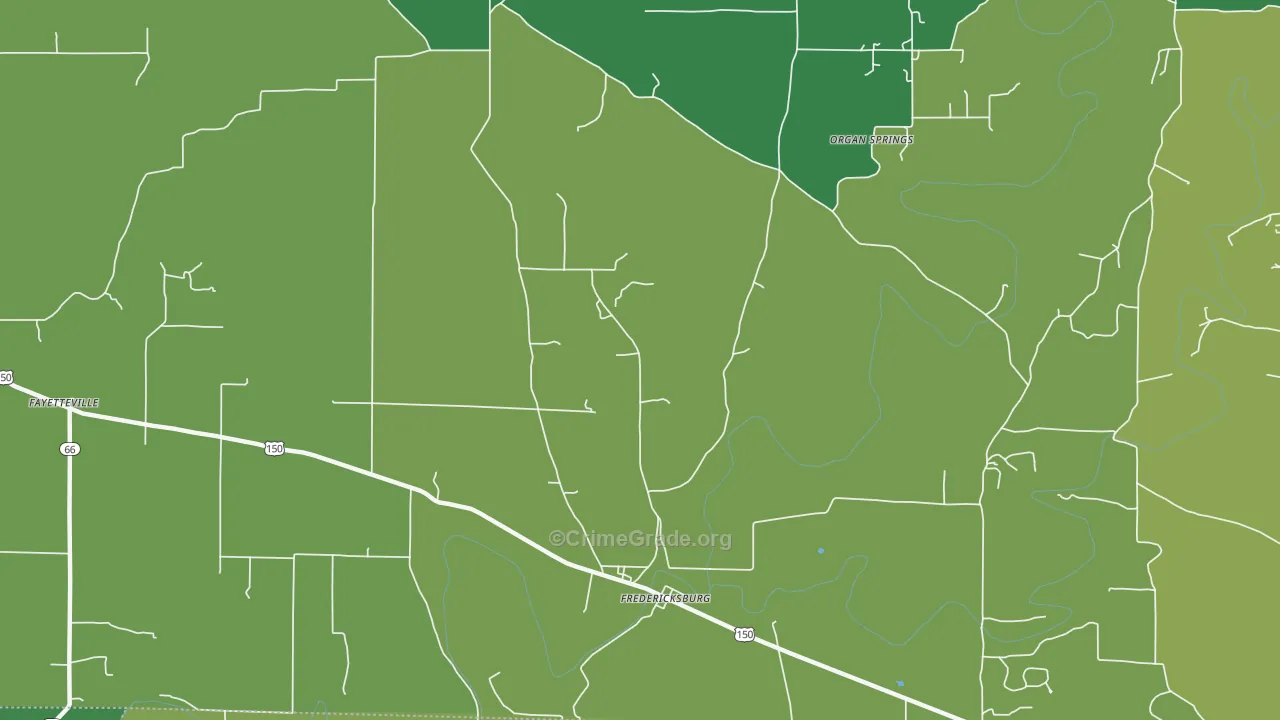 47120, IN Map of Theft Rates