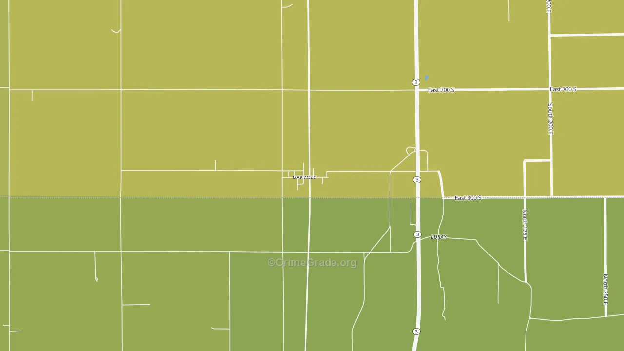 47367, IN Map of Theft Rates