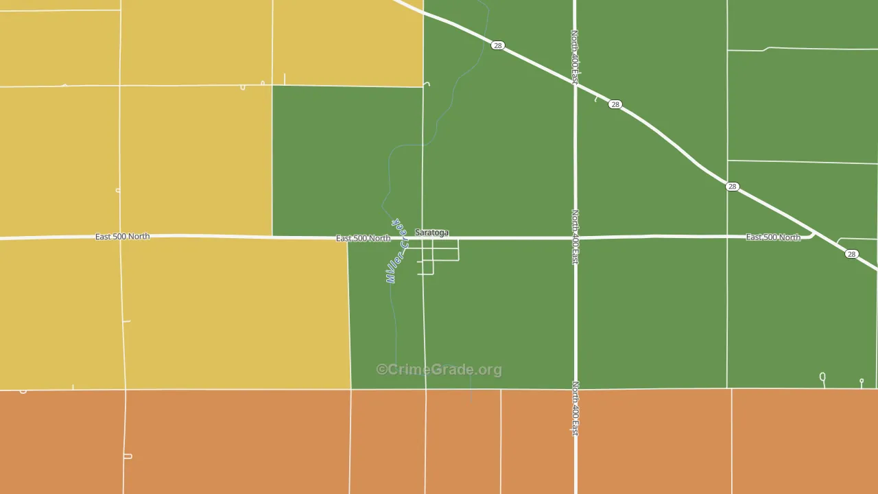 47382, IN Map of Theft Rates