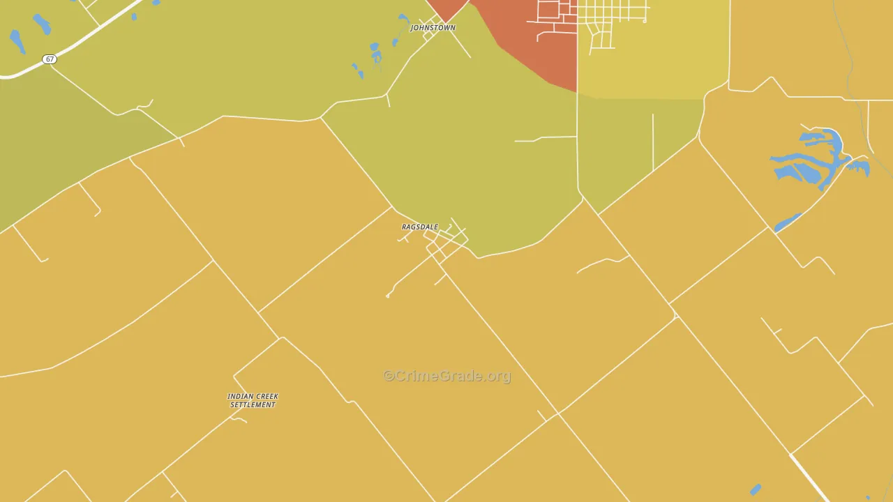 47573, IN Map of Theft Rates