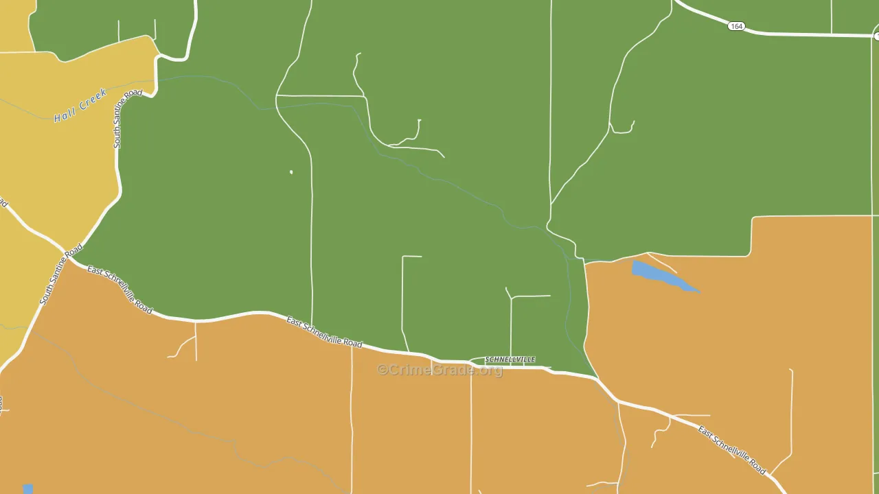 47580, IN Map of Theft Rates