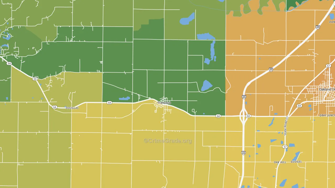 47649, IN Map of Theft Rates