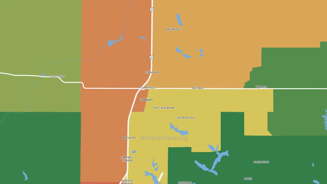 47879, IN Map of Theft Rates