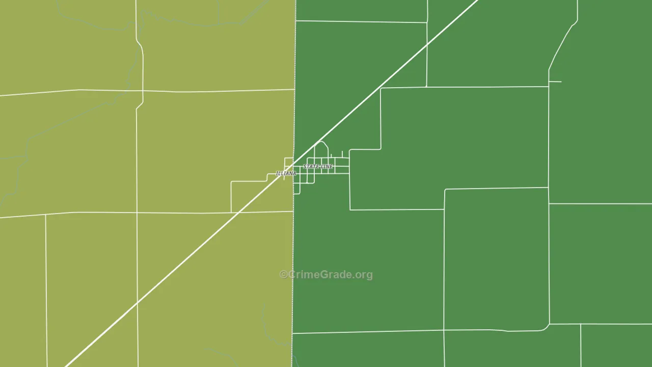 47982, IN Map of Theft Rates